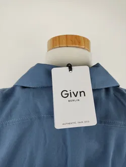 Givn Herrenhemd blau - L / 52 - Bild 4