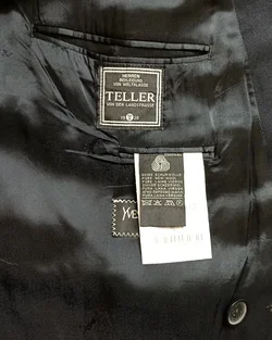 Yves Saint Laurent Herrenblazer schwarz Gr. XL - Bild 4