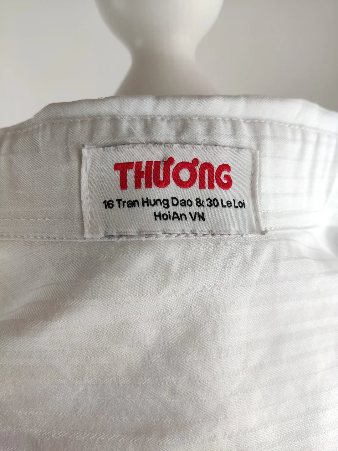Hemd Thuong Gestreift M | Eleganter Begleiter – Bild 4