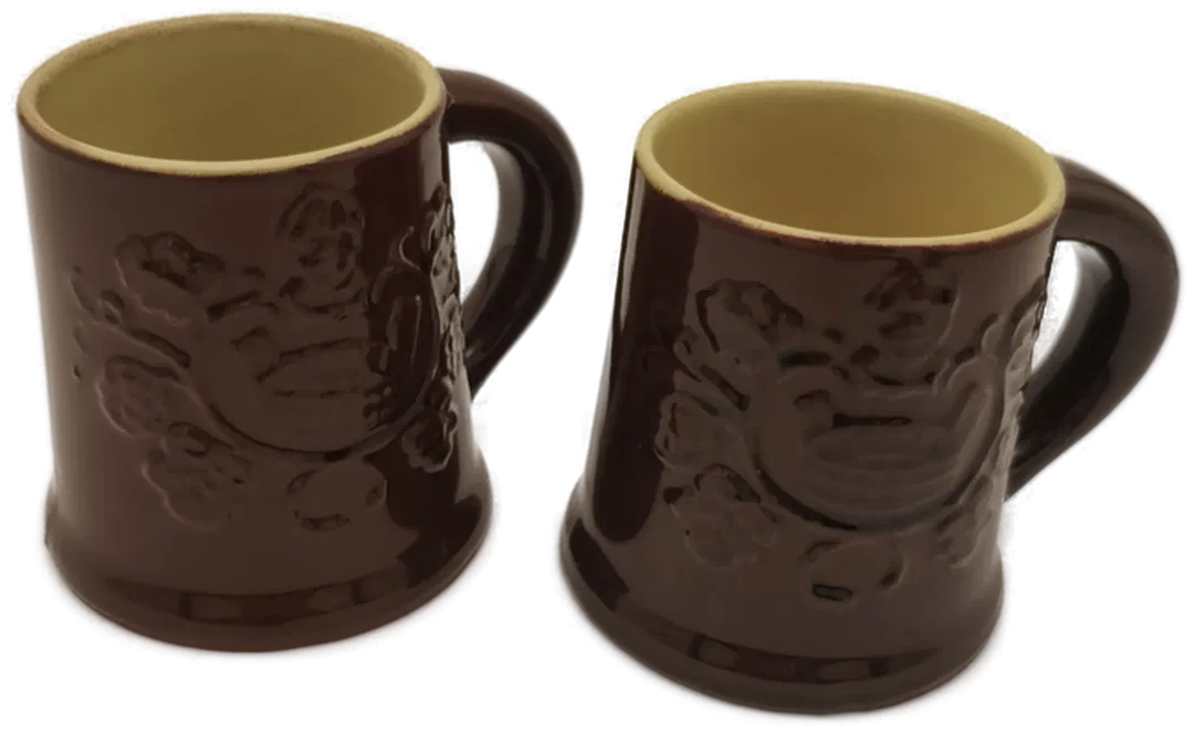 2 Krüge, Keramik rustikal - Bild 3