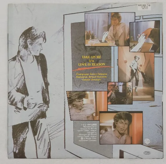 Single Langspielplatte - a-ha - take on me – Bild 2