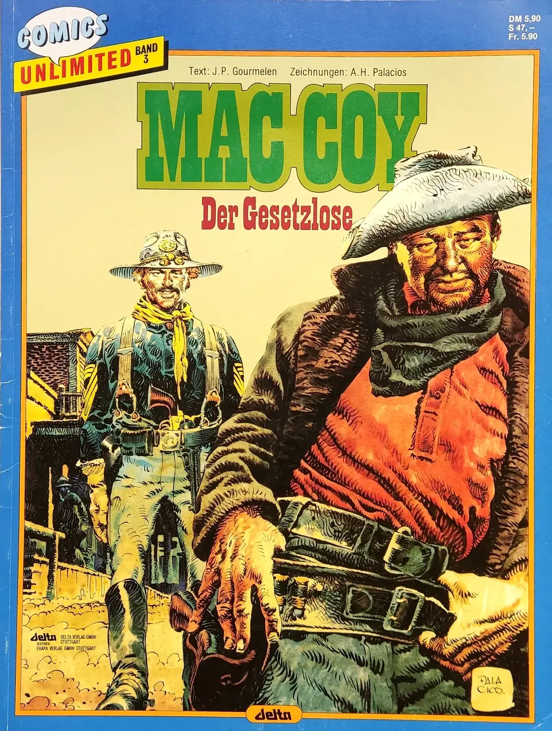 Delta Comics Unlimited Mac Coy - Der Gesetzlose Band 3 - Bild 1