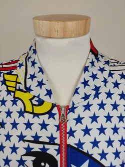 Adidas Damen Jacke mehrfarbig Gr. 40 - Bild 4