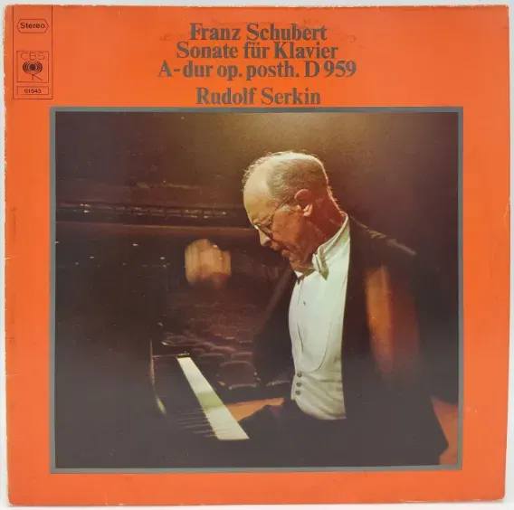 Vinyl LP - Franz Schubert, Rudolf Serkin - Sonate für Klavier A-dur op. posth. D959 - Bild 2