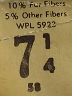 Dorfman Pacific Co., Inc. Filzhut beige Gr. 7¼ - Bild 7