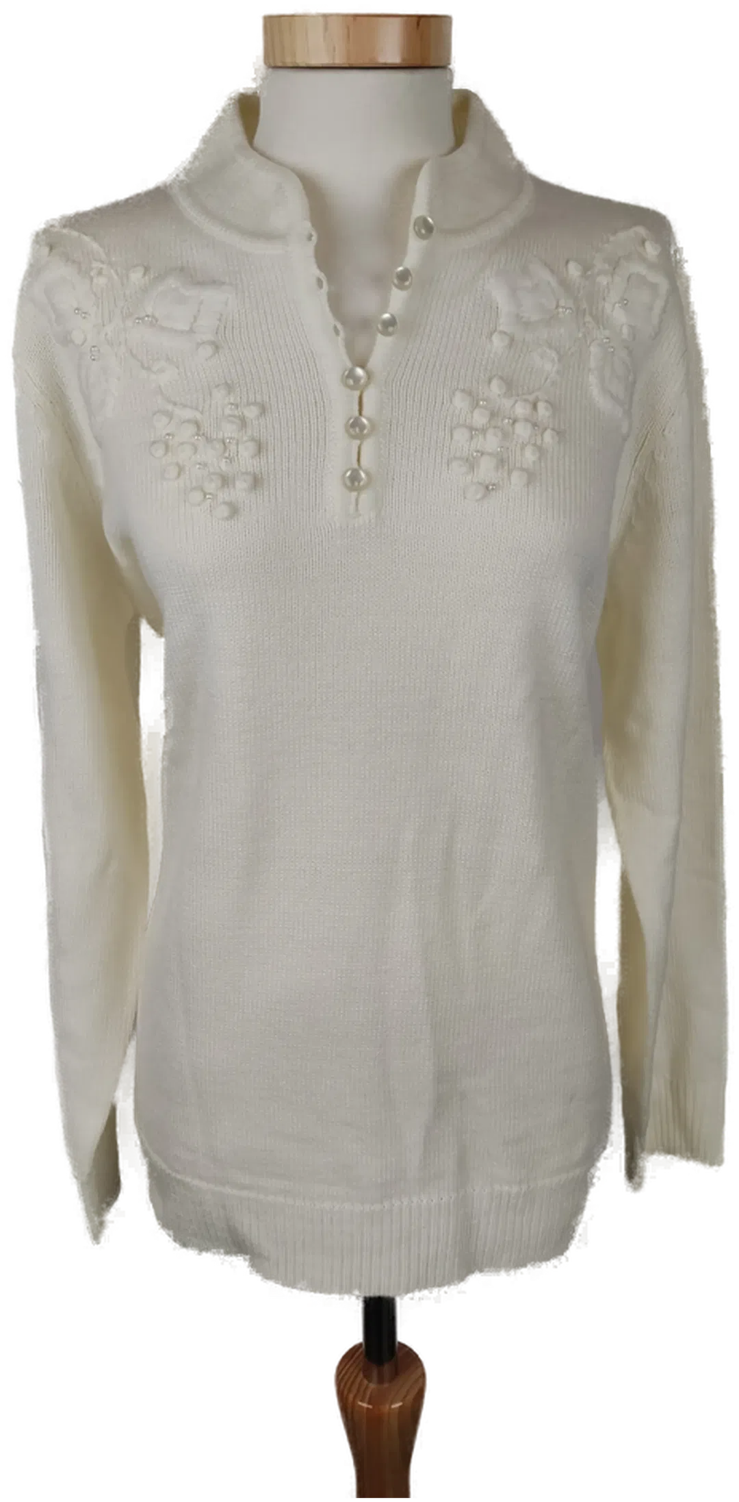 Strickpullover Damen weiss - XL/42 - Bild 1