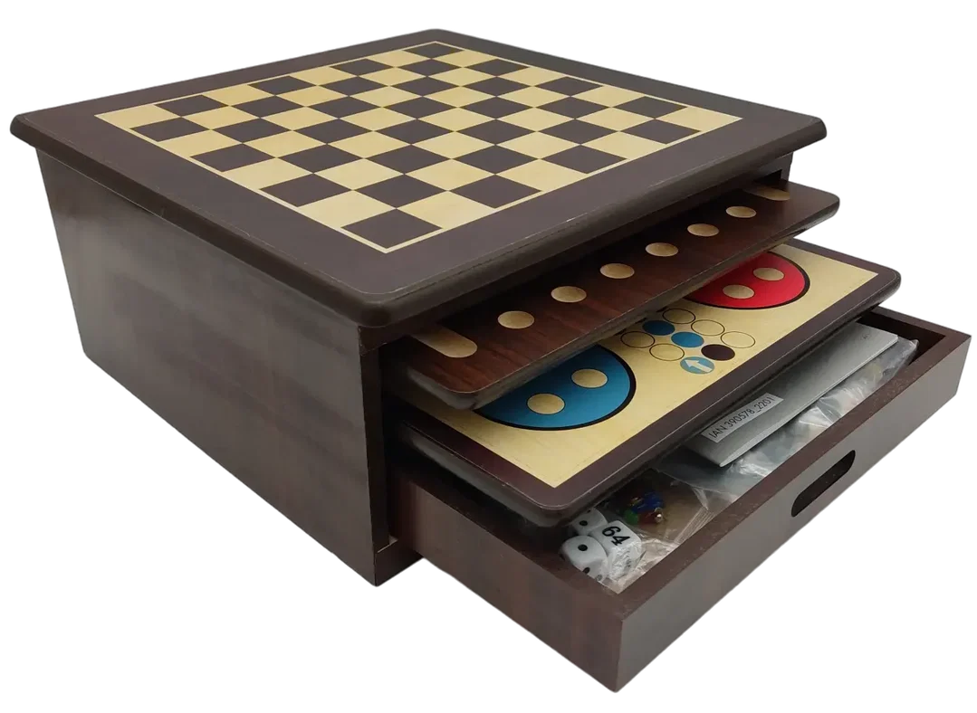 Brettspiel-Sammlung 10-in-1 Holz-Spielesammlung- Playtive – Bild 2