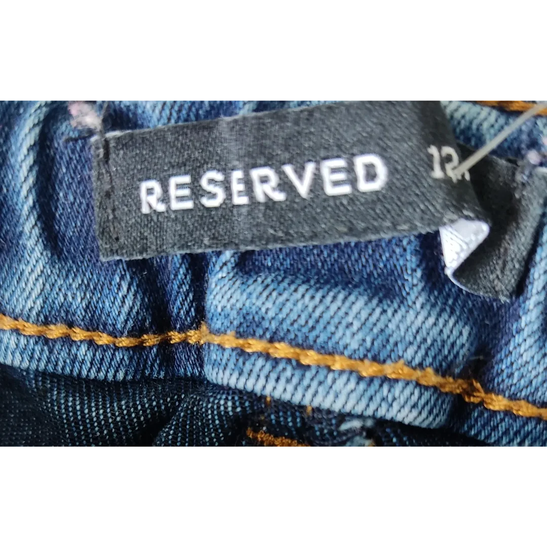 Reserved Mädchenjeans blau - Gr 122 – Bild 4