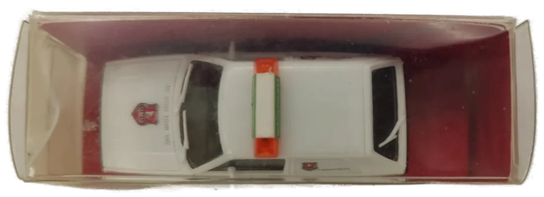 Herpa Präzisionsmodell 1:87 VW Golf II Wachdienst Funkstreife Österreich Sondermodell 1988 / Miniaturmodell, Modellauto – Bild 2