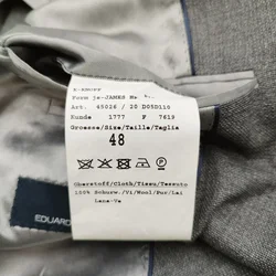 Sakko Eduard Dressler Grau, (ohne Shirt) Gr.48 | Business-Klassiker – Vorschau 4
