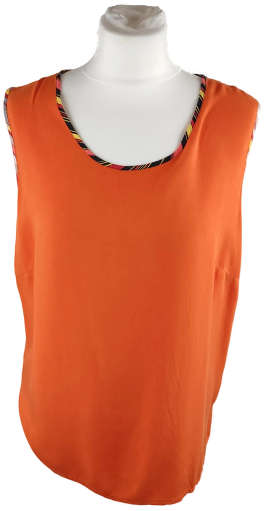 Damen Top Orange Viskose | Sommerleuchtend – Bild 1