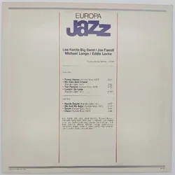 Vinyl LP - Europa Jazz - Lee Konitz Big Band, Farrell, Longo, Locke - Bild 2