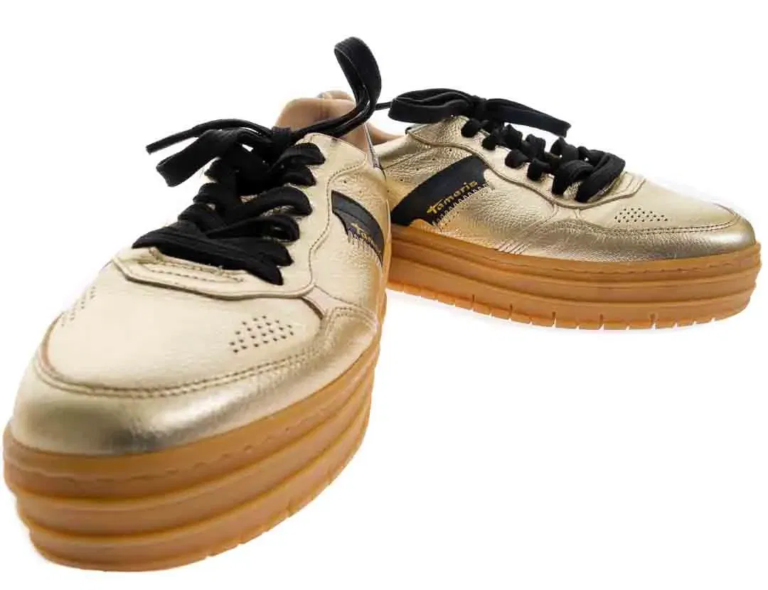 TAMARIS Damen Sneakers in beige, Größe 39 - Bild 4