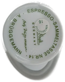 Rosenthal Studio-Line „Cupola“ Espresso-Sammeltasse Nr. 14 - A. Brüggemann – Vorschau 5