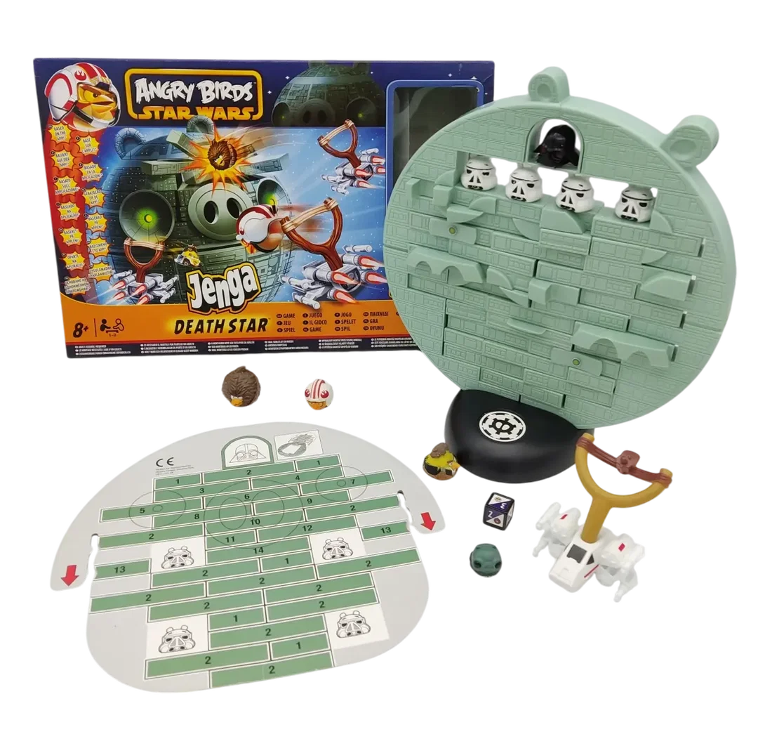 ANGRY BIRDS Star Wars - Jenga Death Star - HASBRO - Bild 1