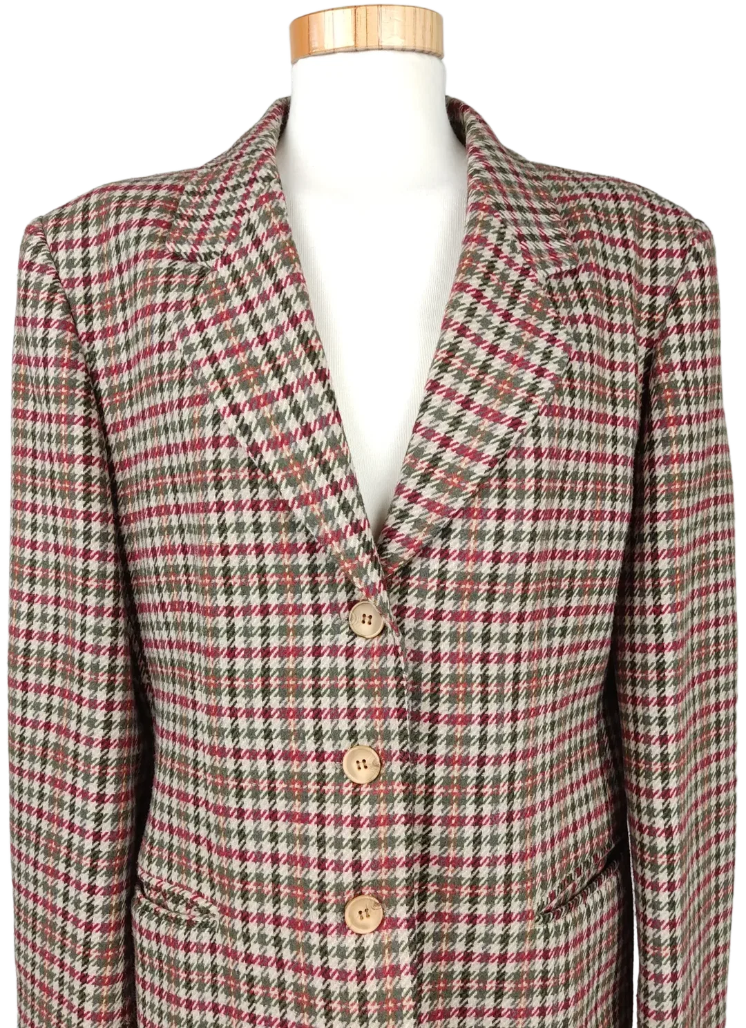 Vintage Damen Blazer, braun - Gr. D L/40 – Bild 3