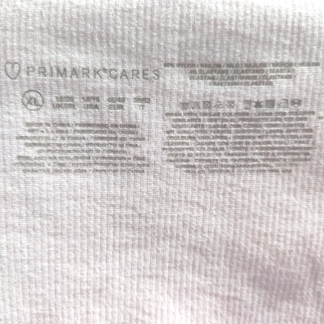 PRIMARK CARES Damen Spitzentop rosé - Gr. XL/42 – Bild 3
