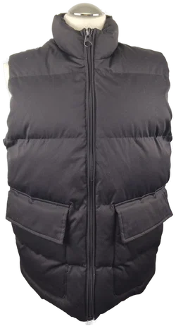 Gilet Zara Für Herren, Schwarz, Gr. 48 | Herbst-Klassiker