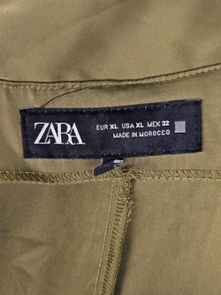 ZARA Damen Jumpsuit, grün - Gr. XL  - Bild 6