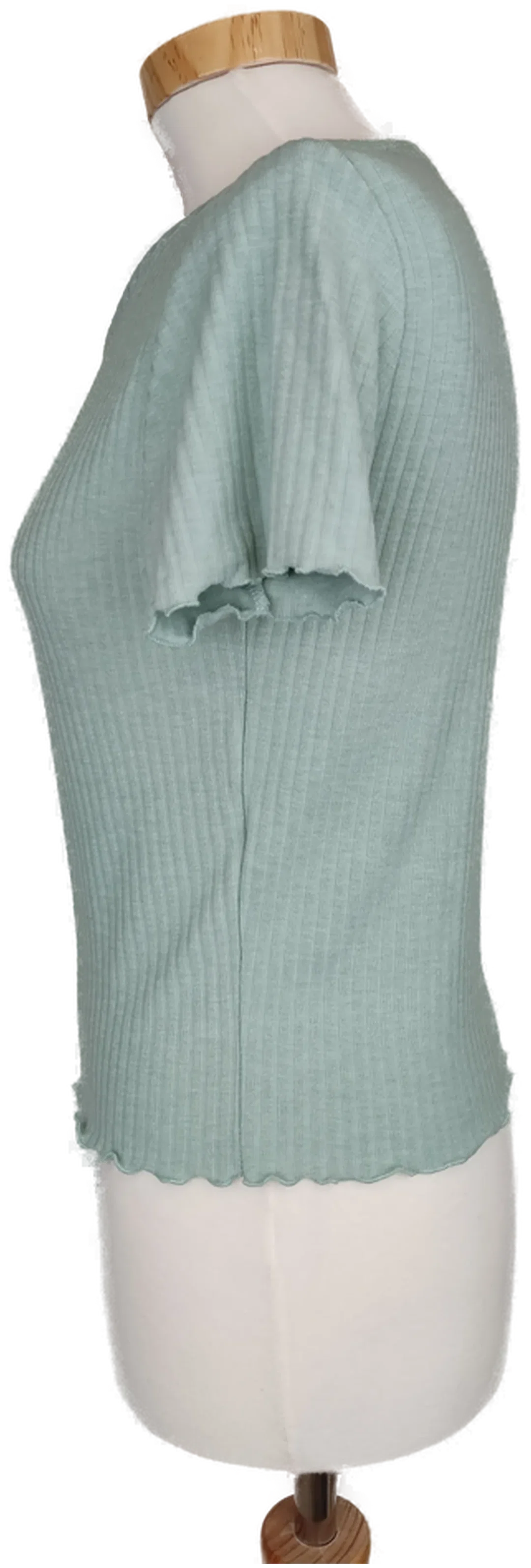 ONLY Damen T-Shirt grün - S/36 – Bild 3