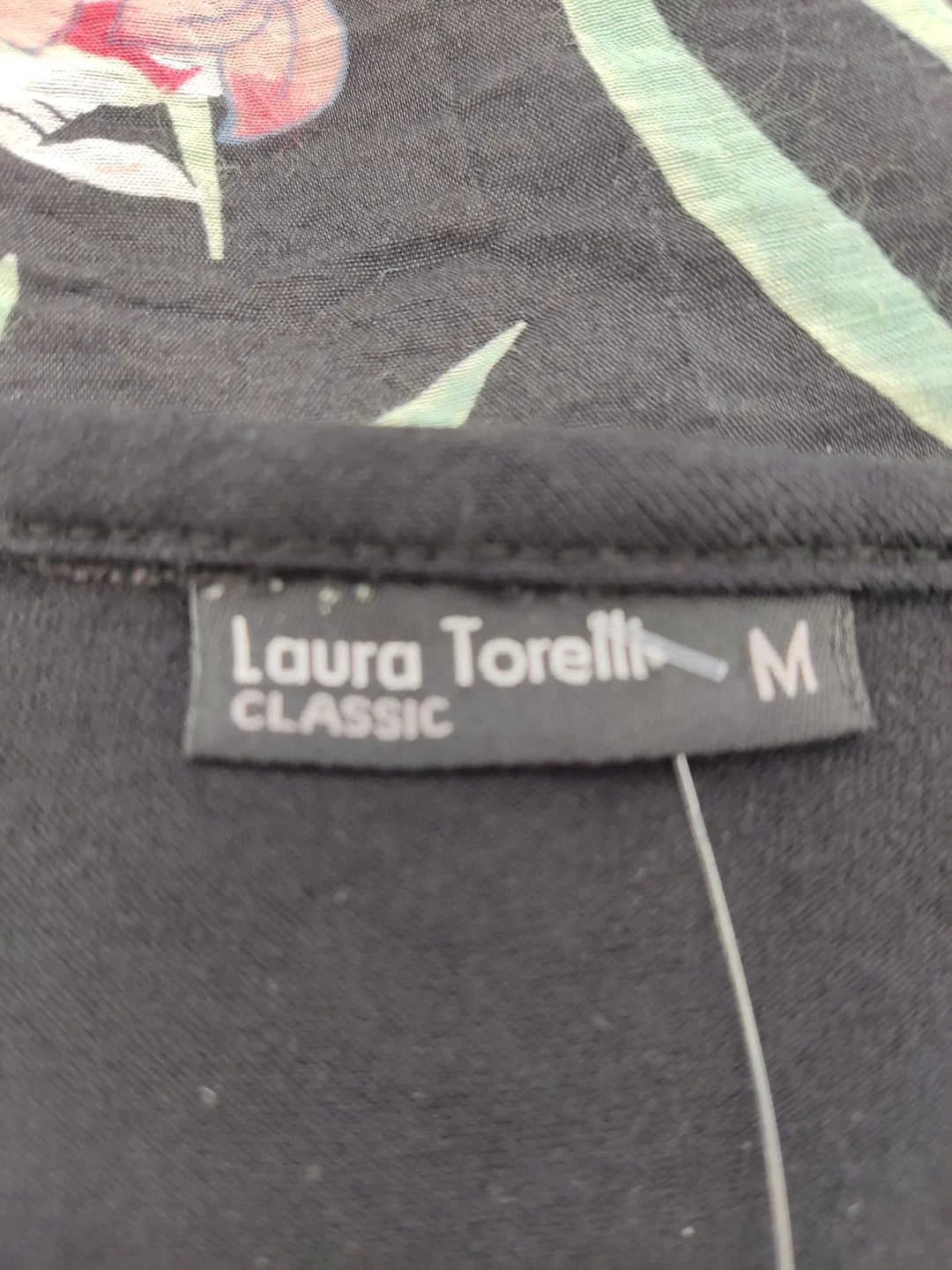 Bluse Laura Torelli M/38 Mischfaser | Second-Hand-Schatz – Bild 3