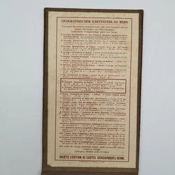 Historische Touristenkarte Tirols - R. Leuzinger / 1900-10 - Bild 2