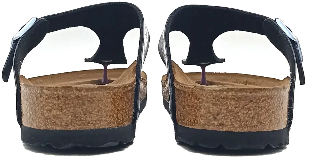 Birkenstock Damensandalen metallic violett Gr. 38 – Bild 3