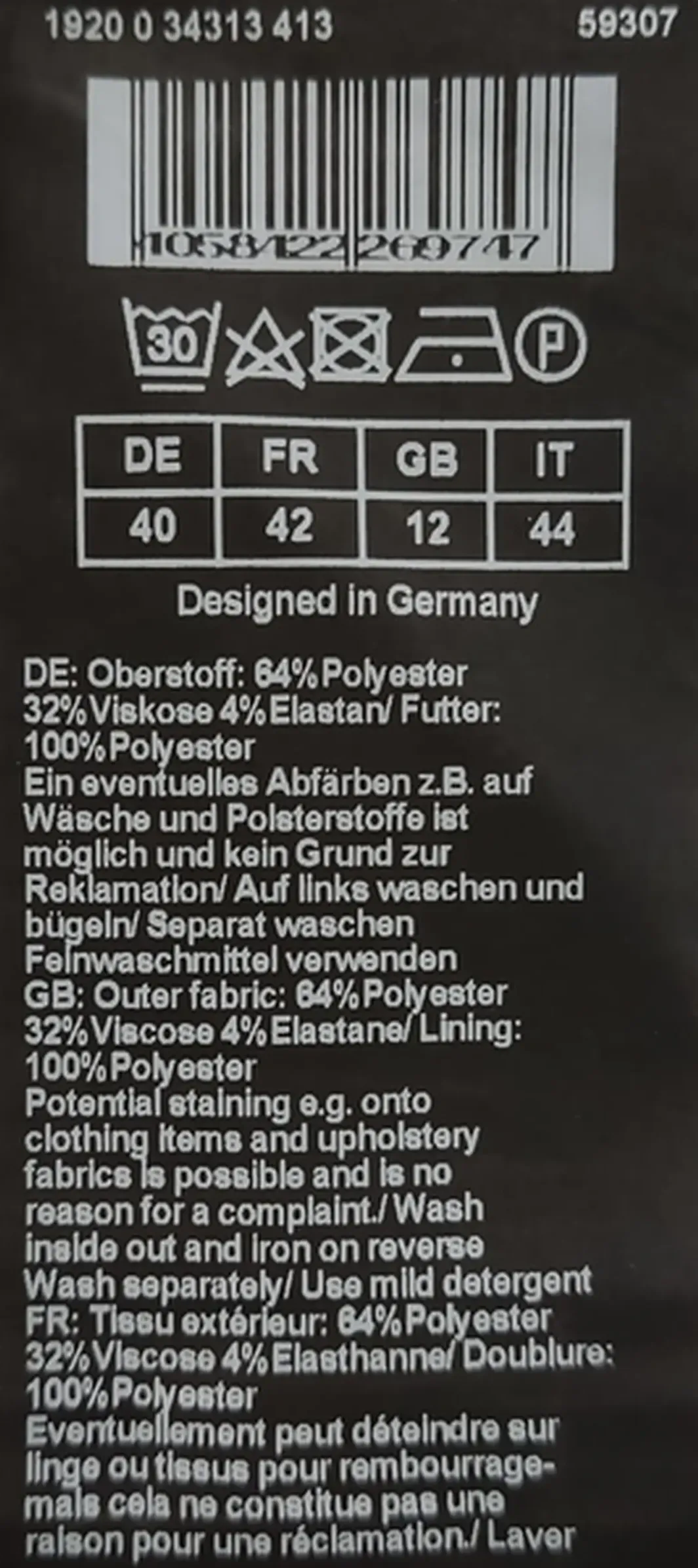 Hallhuber Rock Gr. EUR 40 – Bild 4