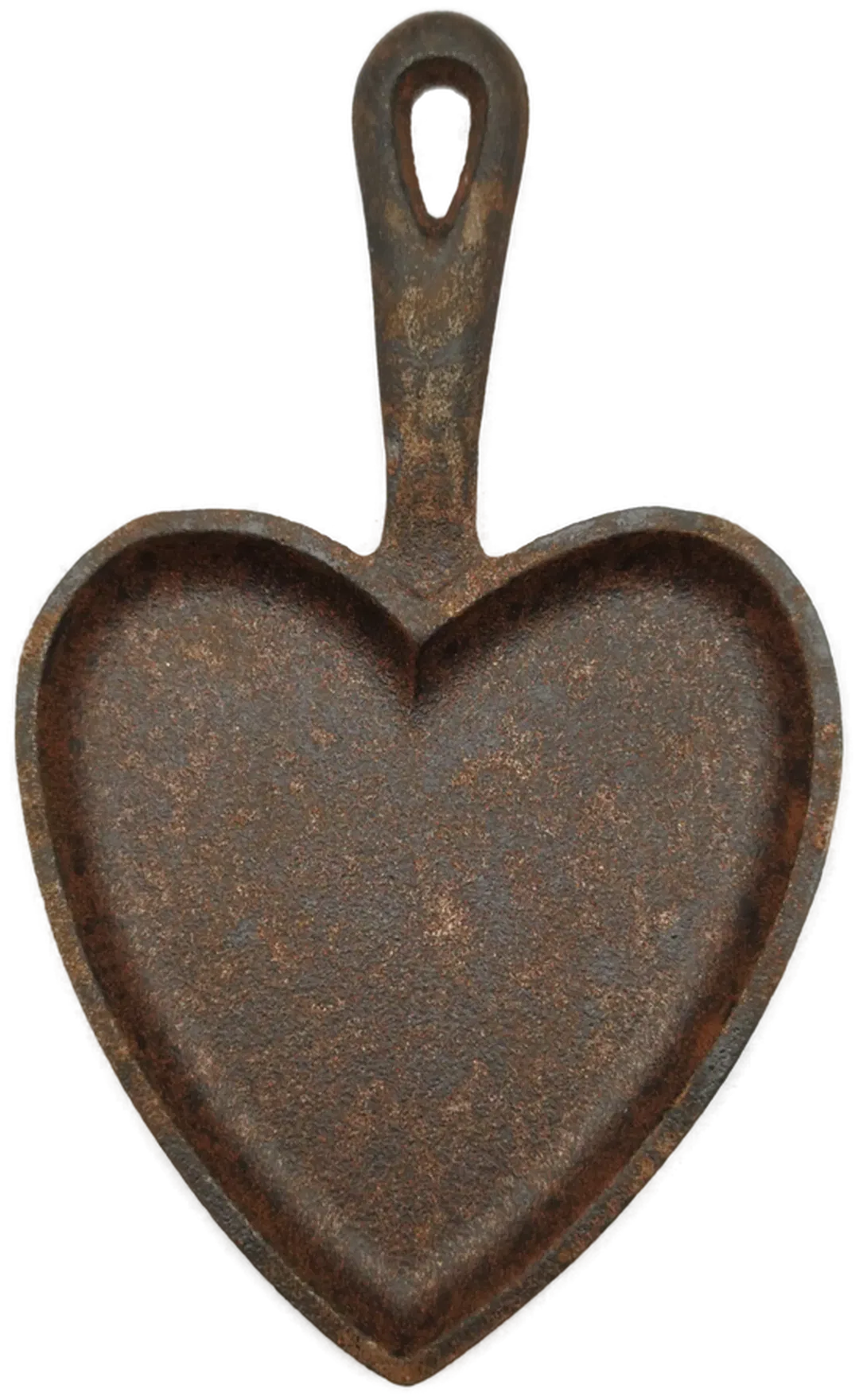 Metall-Pfanne in Herz-Form - 22x13cm - Bild 1