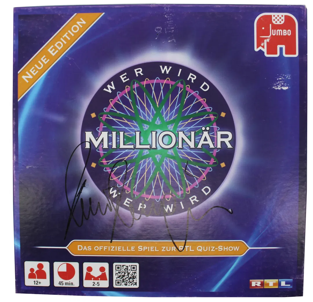 Wer wird Millionär – Das offizielle RTL Quizspiel (Jumbo, Neue Edition, signiert von Armin Assinger) - Bild 1