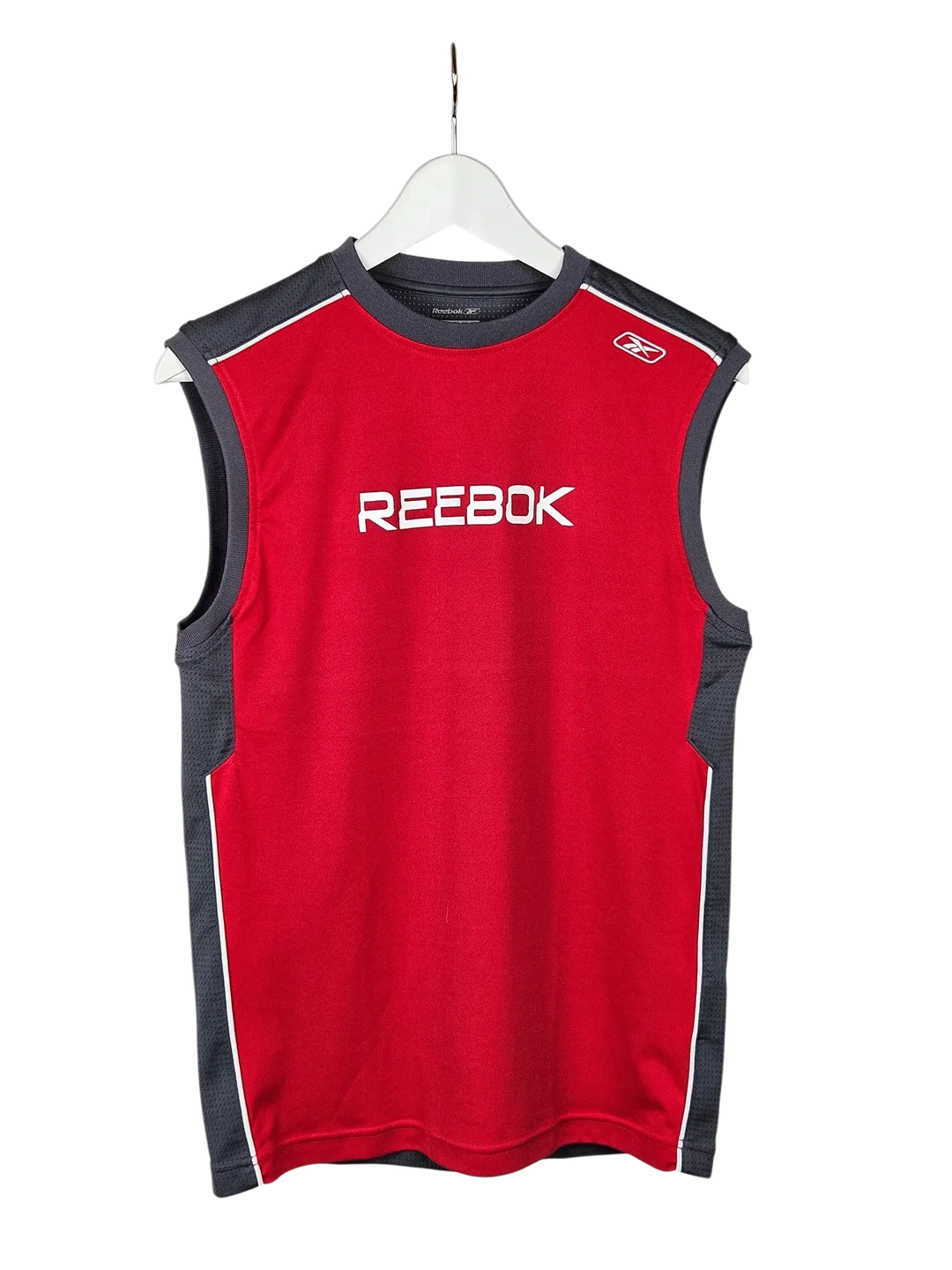 REEBOOK Herren Sportshirt, rot-grau - Gr. S - Bild 1