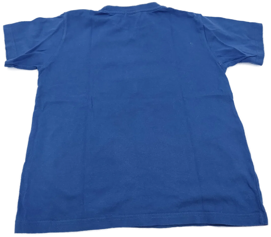 okay Kinderkurzarm T-Shirt, blau - Gr. 140 – Bild 2