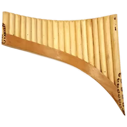 Panflöte aus Bambus 20 Rohre - Bild 2