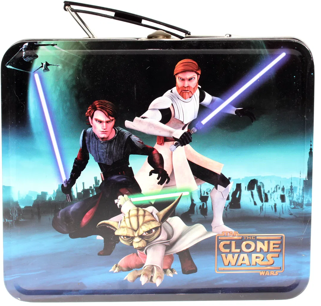 Star Wars The Clone Wars Metall-Lunchbox / Sammelbox – original Design - Bild 1