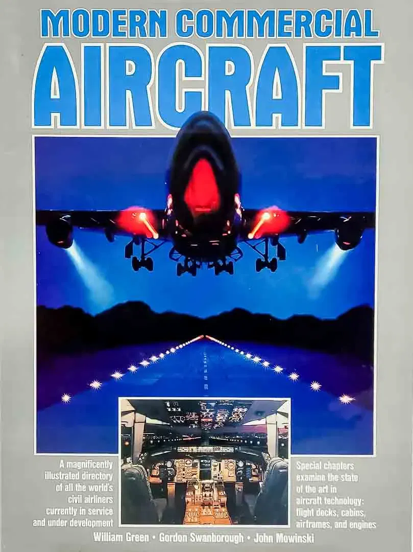 Buch Modern Commercial Aircraft  Sprache ‏Englisch 1988  - Bild 1