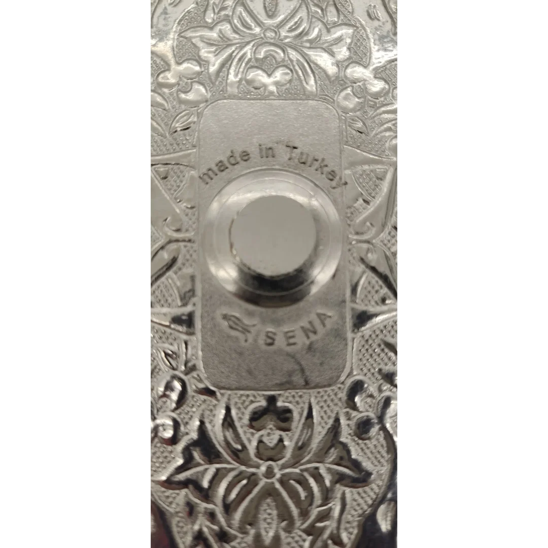 Türkisches Mokkaservice SENA 9-tlg., Silberoptik – Bild 4