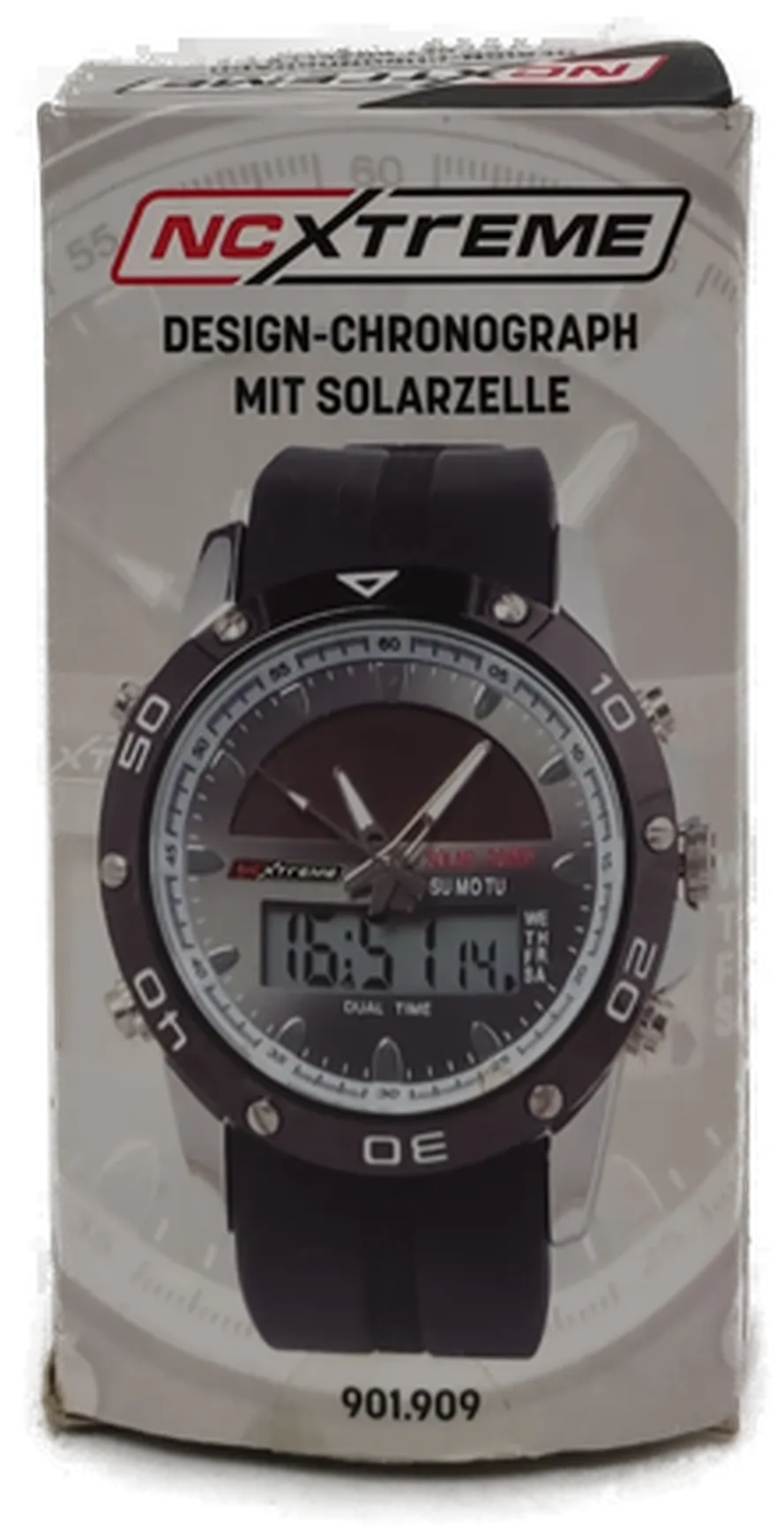NCXTREME Design-Chronograph mit Solarzelle - Bild 1