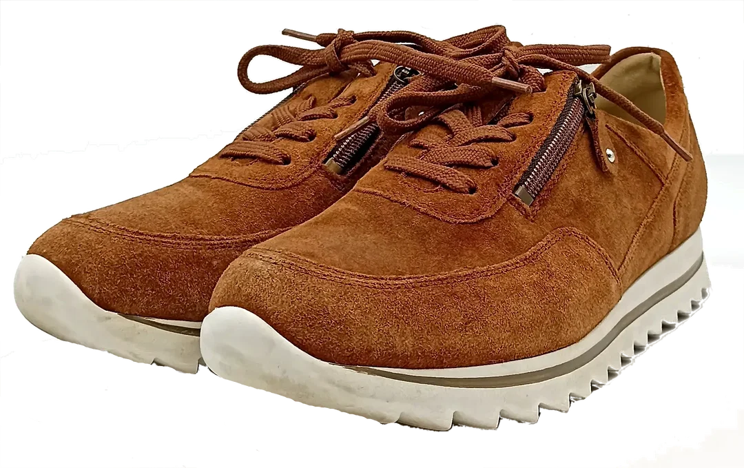 Waldläufer Damen Velourleder cognac Gr. 40 - Bild 4