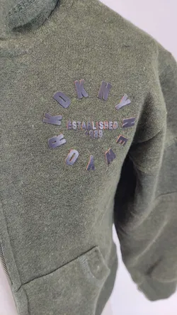 DKNY Kinder Kapuzenpullover grün - Gr. 5 Jahre - Bild 4