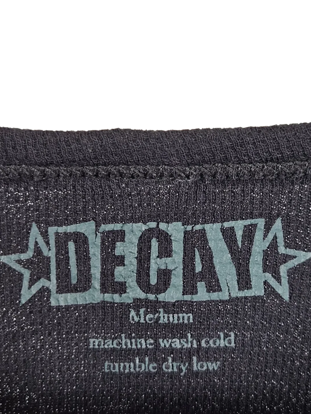 Decay Herren Langarmshirt, schwarz - Gr. XS – Bild 5
