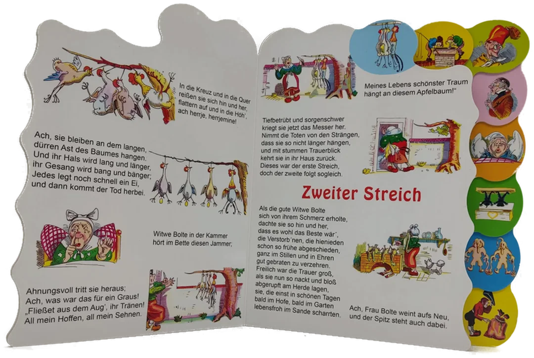 Hänschen klein......Kinderlieder + Max & Moritz, Otto Moravec Verlag - 2 Kinderbücher – Bild 2