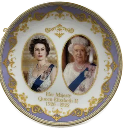 Gedenkteller Queen Elizabeth 11,5 cm - Neu & Originalverpackt - Bild 2
