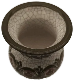 kleine Vase, Gmundner Keramik, Handarbeit, Keramik, Landhaus - Bild 3