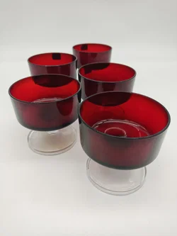 Luminarc Rote Dessertschalen - 5 Stück – Vorschau 2