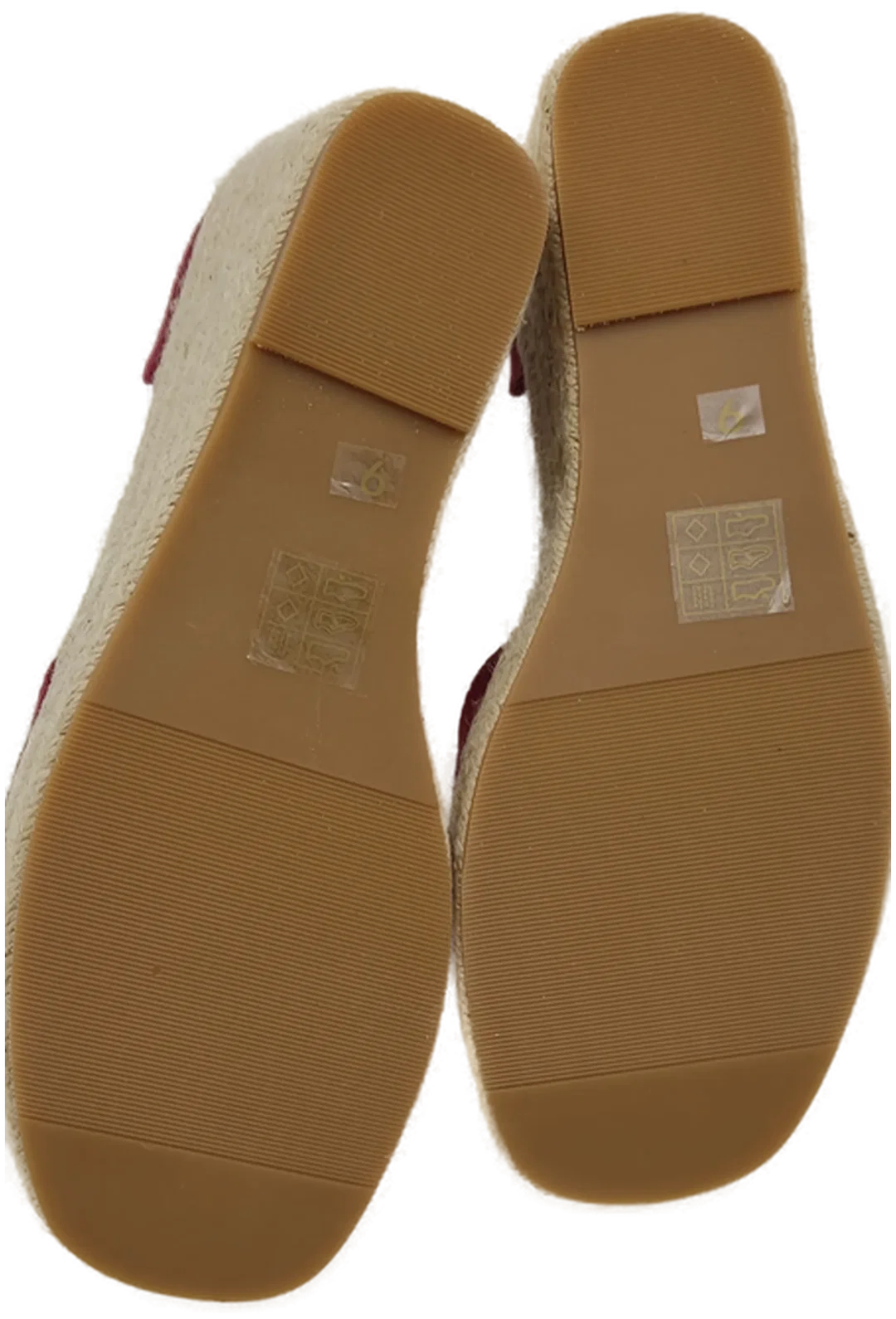 Allegra K Espadrilles Plateau Absatz Keilsandale, Gr 40 – Bild 4