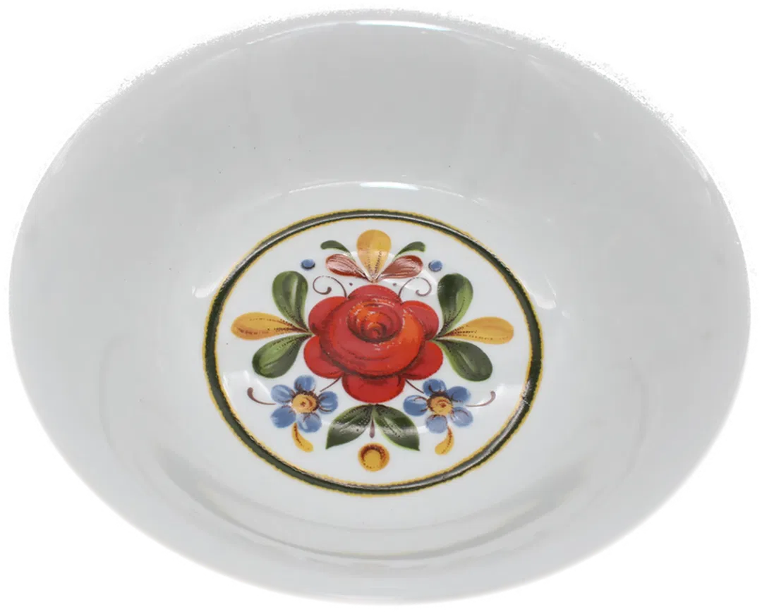 Winterling Bavaria Suppenschale Ø 23,5 cm – Blumendekor – Vintage Porzellan - Bild 1