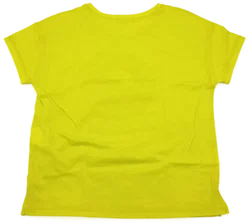United Colors of Benetton Kindershirt neongelb Gr. S - Bild 2