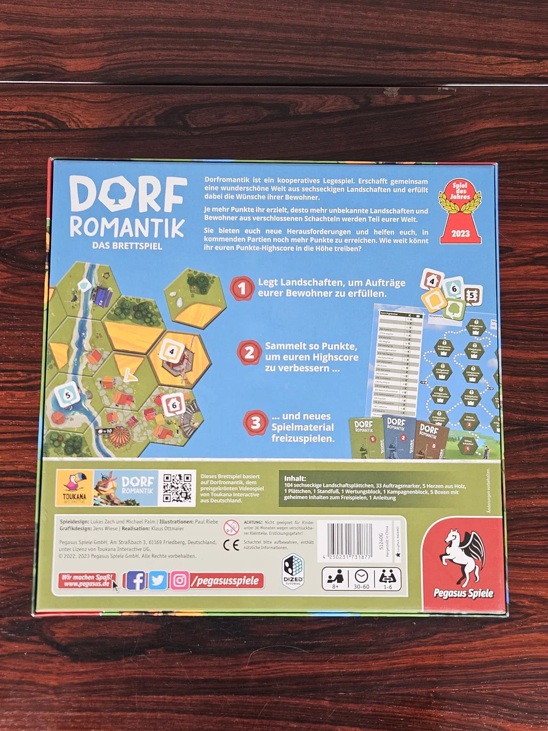 Dorf Romantik - Brettspiel - Pegasus Spiele  – Bild 4