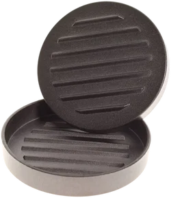 Urban & Gray Burgerpresse (2-teilig) — Metall mit Griff, Formhilfe für Burger-Pattys - Bild 3