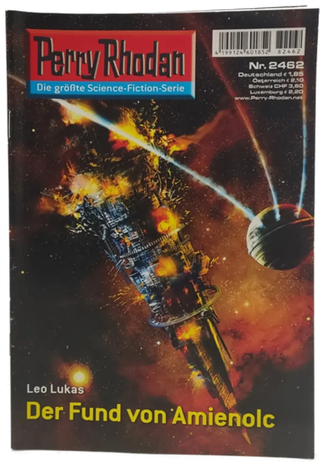 Romanheft Perry Rhodan Der Fund von Amienolc Erstauflage Nr.2462 - Bild 2